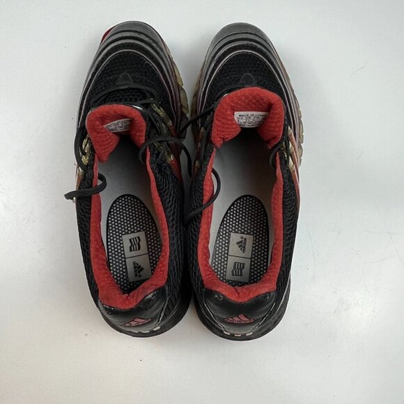 Adidas Powerband men golf shoes black red size 8 #791003 - Picture 10 of 10